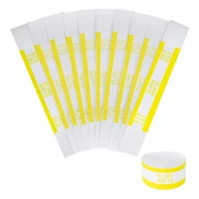 Essential Currency Straps – Bill Wrappers Money Bands to Organize Bills ABA S...