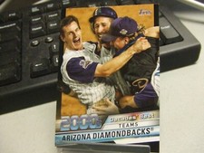 2020 Topps Update Arizona Diamondbacks /299 Decades' Best Black World Champions