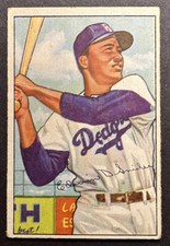 1952 Bowman #116 Duke Snider HOF Brooklyn Dodgers