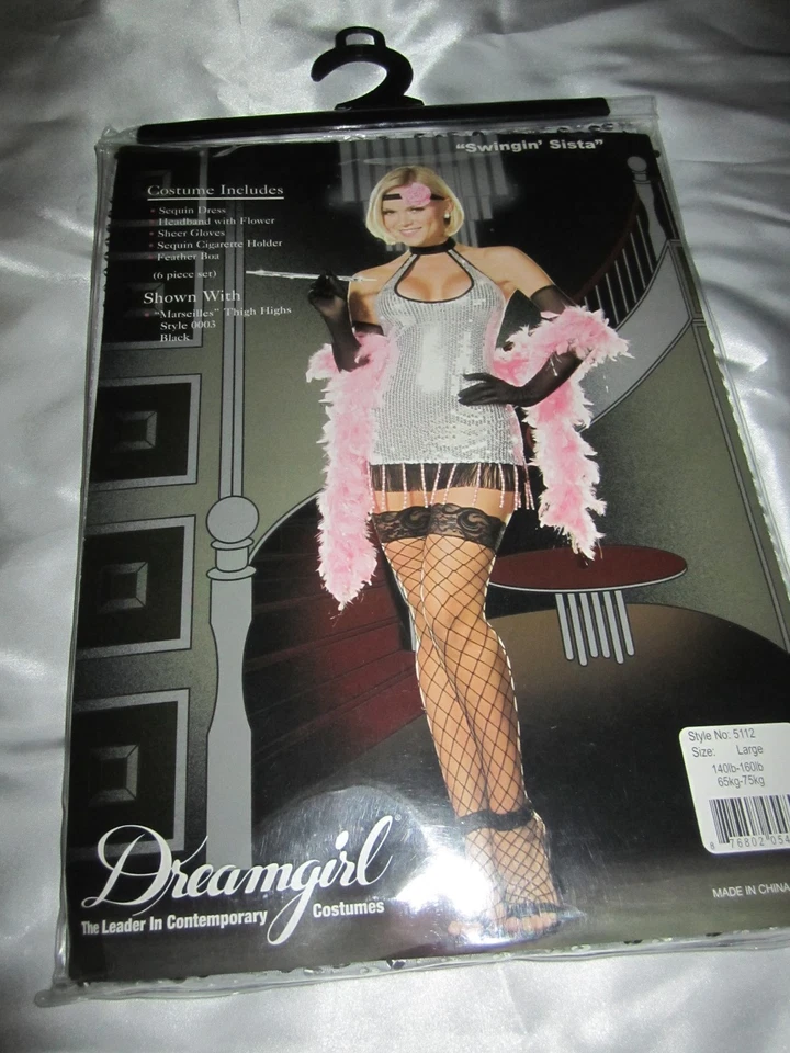 DREAMGIRL 5112 Womens Swingin' Sista Costume Flapper several sizes reg $69 - Image 3 of 3