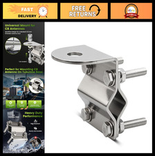 Stainless Steel CB Radio Antenna Mount for SO239 Stud, Fits Truck Mirror Off-R