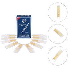 10Pcs Traditional Sax Reeds Saxophone 2.5 Strength Reusable Instrument Accessory