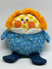 Play School. Vintage Humpty Dumpty. Soft RattleToy. Fisher Price 1977