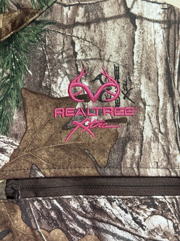 Realtree Women’s XL Softshell Jacket Camo Realtree Xtra Bracken Hunting - Image 3 of 4