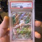 2025 Pokémon Phantasmal Flames Meowth Illustration Rare #106 PSA 10 GEM MINT