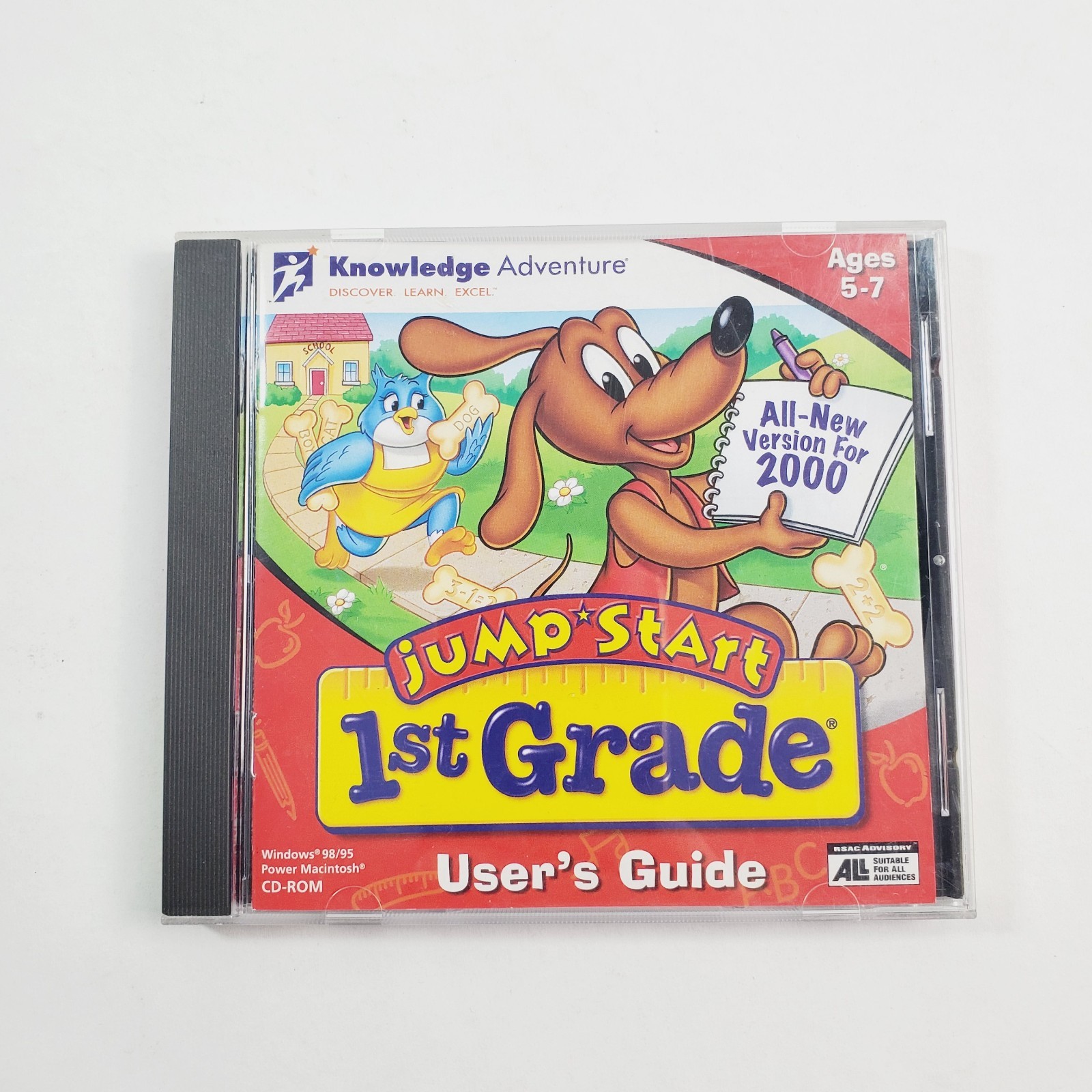 Jump Start 1st Grade Ages 5-7 Knowledge Adventure PC CD-ROM 1999