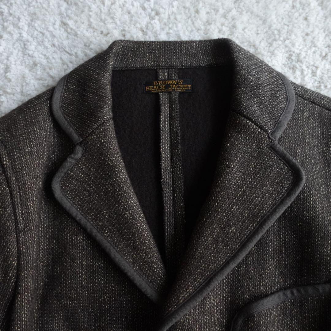 美品】BROWN'S BEACH JACKET ごま塩 36 Brown | eBay 美品】BROWN'S BEACH JACKET ごま塩 36 Brown | eBay