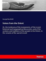 George Burnfield | Voices From The Orient | Taschenbuch | Englisch (2018)
