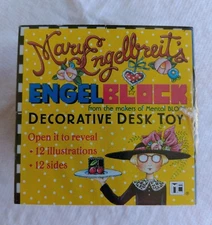 Mary Engelbreit's EngelBlock Adult Desk Toy Fidget Cube by Mental Block 2000 New