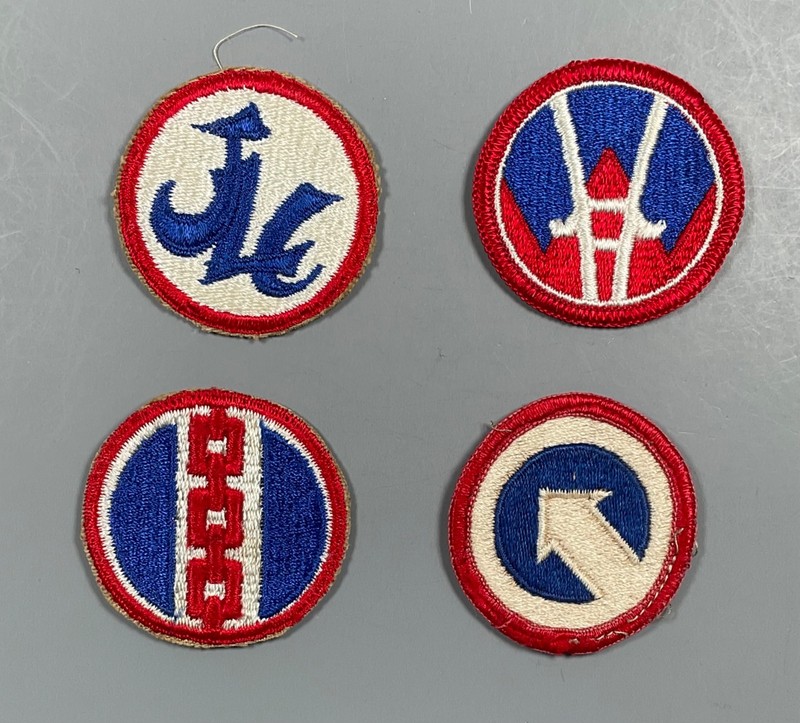 US Army  Logistics Command Patches lot of 4