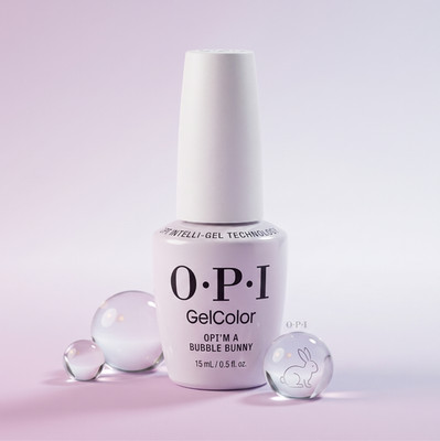 OPI Spring 2026 GCS061 OPI I'M A BUBBLE BUNNY GelColor 0.5oz FREE SHIPPING NOW!!