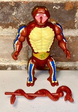 VINTAGE RATTLOR SNAKE MOTU HE-MAN 100% COMPLETE 