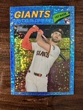 2026 Topps Heritage - Bryce Eldridge  Chrome Light Blue Sparkle Refractor (RC)