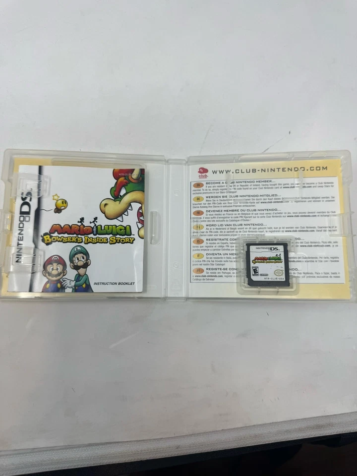 Mario and Luigi: Bowser's Inside Story (Nintendo DS, 2009) - PAL Version (UK/EU) - Image 3 of 3