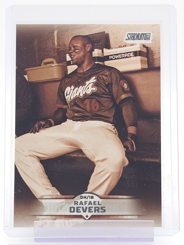 RAFAEL DEVERS 2025 TOPPS STADIUM CLUB SEPIA #7 GIANTS Q7262