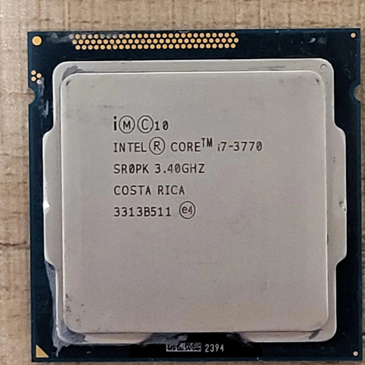 自作 デスクトップパソコン Core i3-3220＋新品SSD240GB 動作品