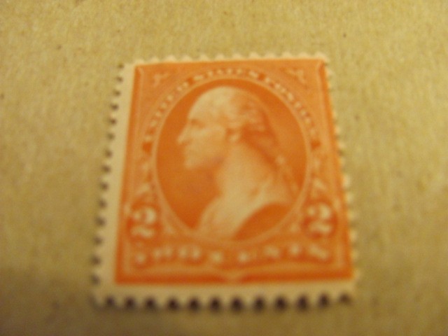 US Stamp # 267 mnh 1895 2 cents carmine