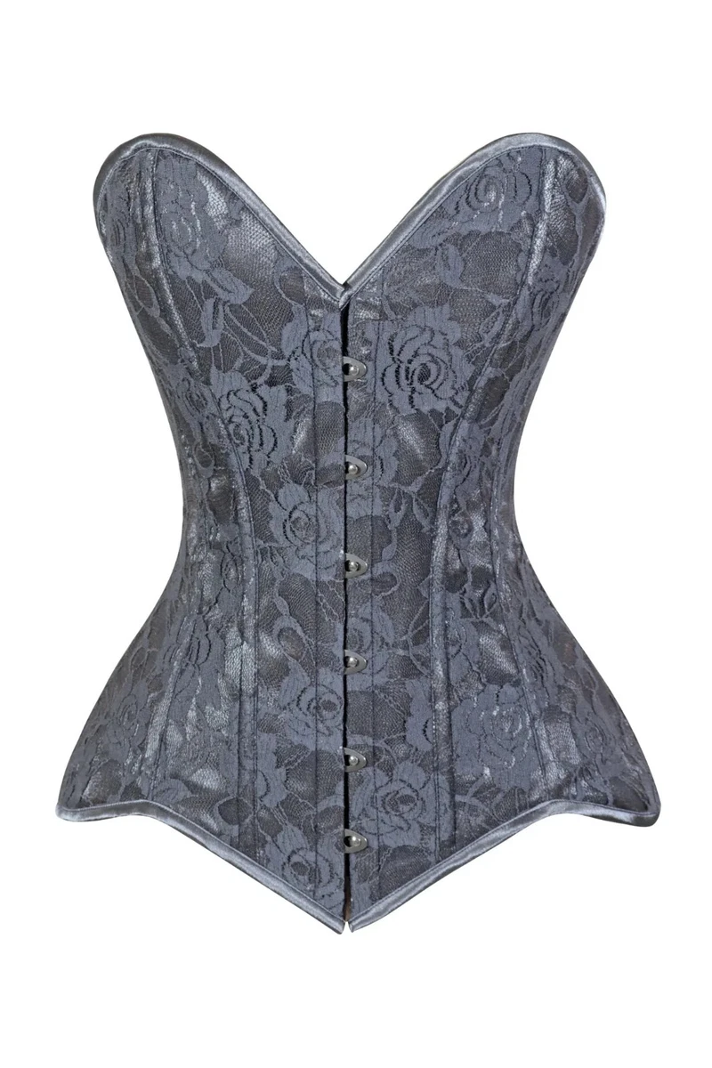 Gray Gothic Corsets & Bustiers for Women for sale | eBay