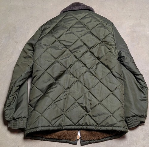 Vintage Field Stream Jacket Puffer Dark Green Mens 46L - Picture 2 of 9
