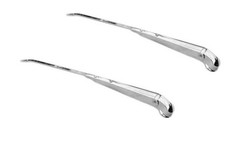 Reproduction Polished Windshield Wiper Arm Fits 1967-1970 Mercury Cougar Pair