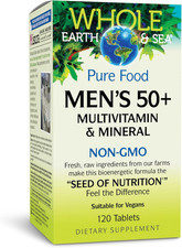 Whole Earth  Sea Men'S 50 Multivitamin  Mineral, 1 Serving Contains Nutrit...