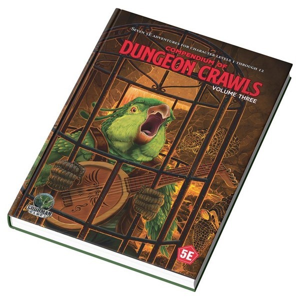 D-D 5e Compendium of Dungeon Crawls Vol 3 - Through Caves and Fores 9590₽