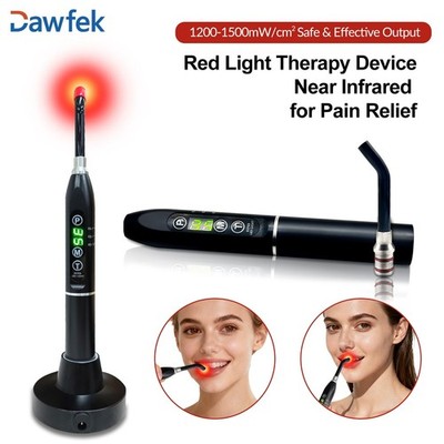 Oral Health Red Light Therapy Device Portable & Rechargeable Pain Relief