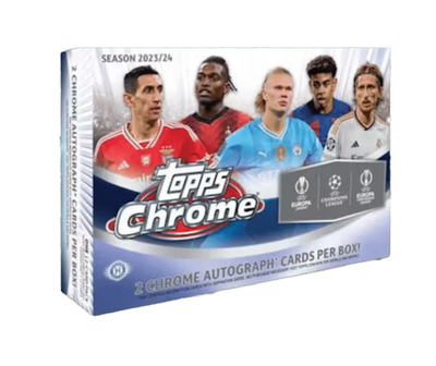 2023/24 Topps UEFA Club Competitions Chrome Soccer Breaker