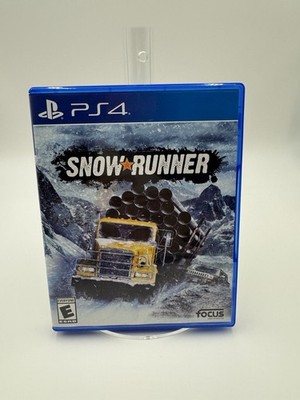 SnowRunner Sony PlayStation 4 Ice Road Truckers Trucking Used Tested Working