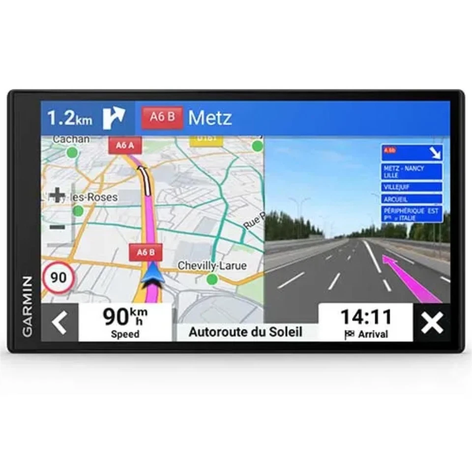 Garmin DriveSmart 76 MT-S Eu GPS Sat-Navi │ Live Traffic + Karte Update │ Stimme - Bild 2 von 4