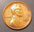 1947-S Lincoln Wheat Cent/Penny US Old Circulated (#1)