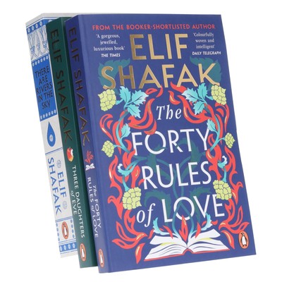 Elif Shafak 3 Books Collection Set - Fiction - Paperback