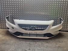 VOLVO V40 2012-2019 FRONT BUMPER IN RED COMPLETE   31425331 GENUINE DAMAGED