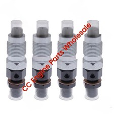4PCS Fuel Injector Assy 093500-7330 23600-19105 for Toyota 1HZ