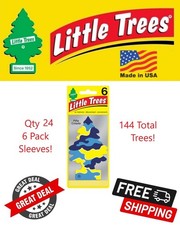 Little Trees 60967 Pina Colada Hanging Air Freshener for Car  Home 144 Pack 