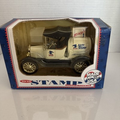 US Mail 1918 Mail Car Stamp Dispenser Ertl Made in 1992 New Old Stock