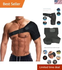 Lightweight Shoulder Support for Active Adults - Adjustable & Versatile Fit