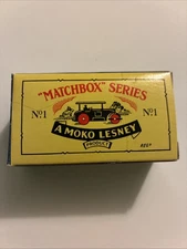 A Moko Lesney Matchbox Series 1-75 No. 1 Road Roller New Open Box