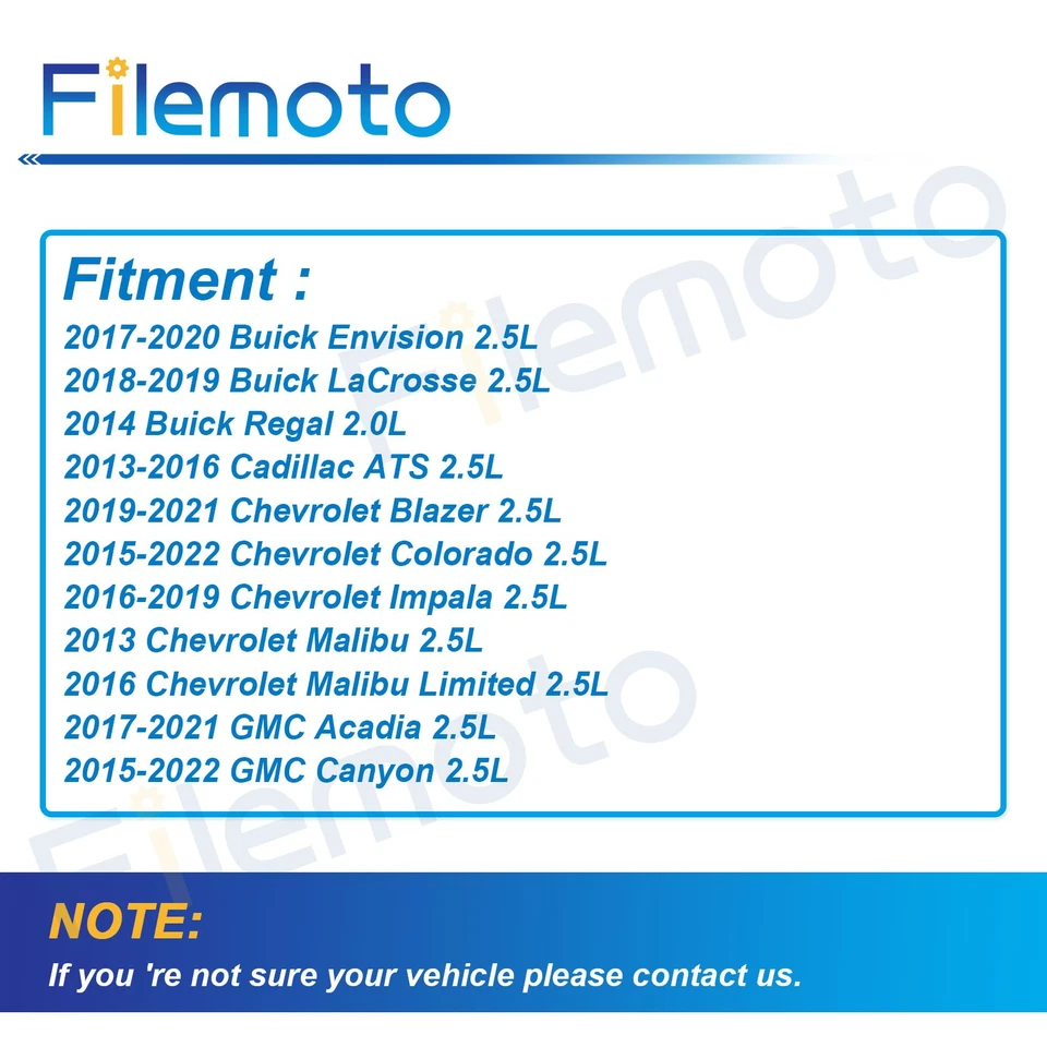 Aluminum Valve Cover for 13-16 Cadillac ATS GMC 17-21 Acadia 15-22 Canyon 2.5L - Image 3 of 4