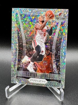 2020-21 Panini Prizm Damian Lillard Fast Break Flashback Prizm Trail Blazers 11