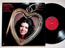 Susan Raye - My Heart Has A Mind Of Its Own LP Record 1972 Capitol Country 33RPM