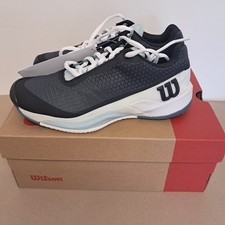Wilson Rush Pro 4.0 W Clay Tennis Shoes UK 3.5 EU 36 Black BNIB
