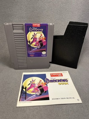 Darkwing Duck (Nintendo NES, 1992) Authentic Tested Working 100% Clean Copy