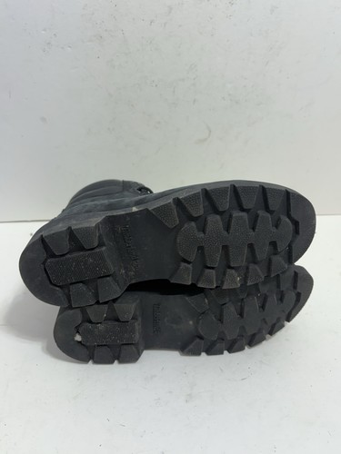 Timberland Premium 6 inch Womens Boots Size 6.5 Black Nubuck Waterproof - Picture 7 of 8