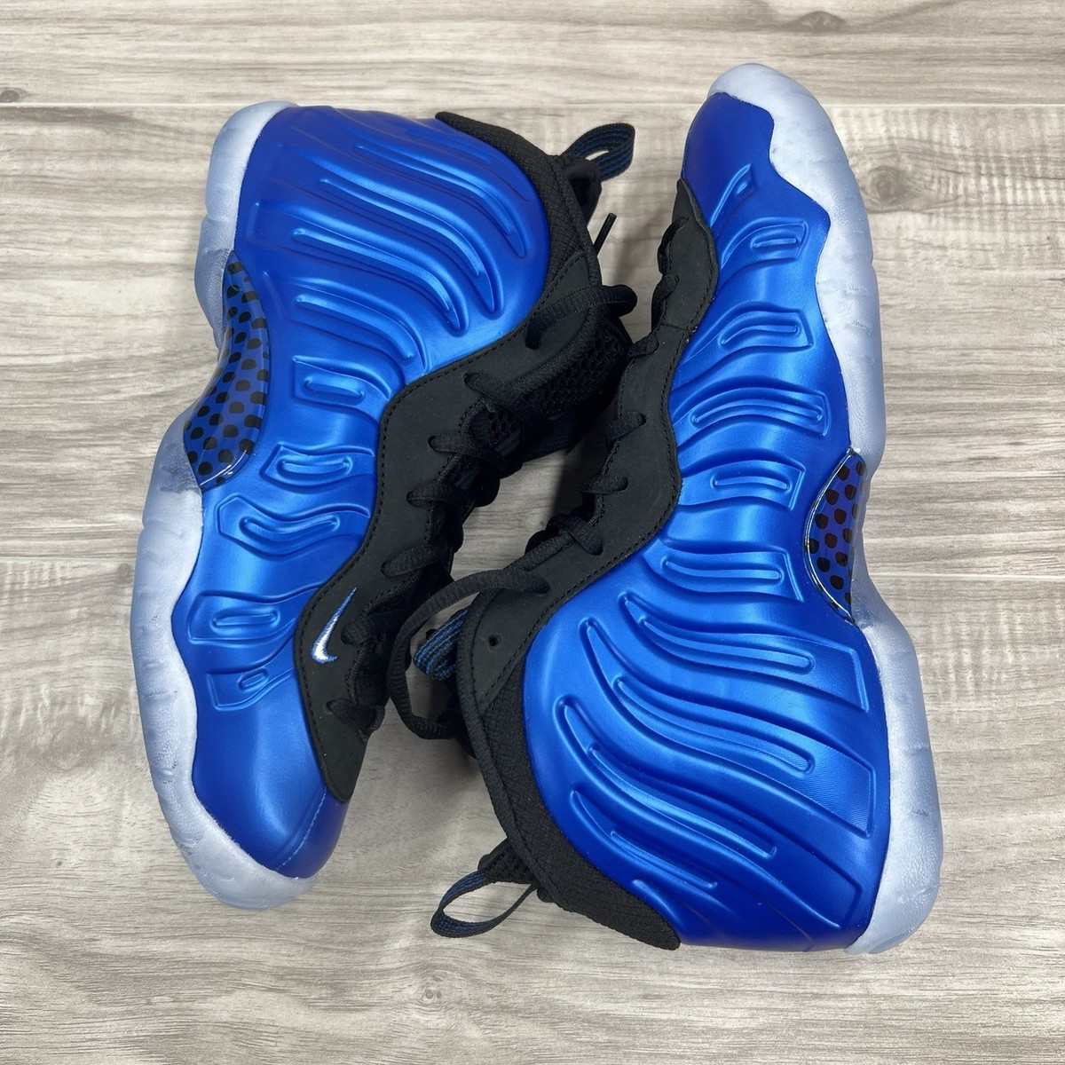 Nike Little Posite One Foamposite Royal Blue GS Size 6.5Y / 8