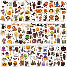 Habett Temporary Tattoos for Kids, 300 Mixed Styles Standard, Multi-color