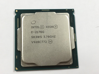 Intel Xeon E - 2176G  / SR3WS   3.70GHz 12-MB  6-Core CPU Socket LGA1151