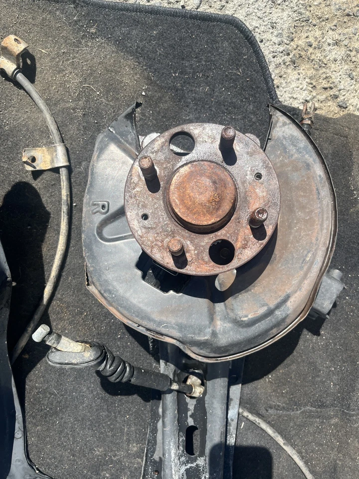 Juego de brazo de freno de disco trasero 92-00 Honda Civic 94-01 Acura Integra Foto 3 de 4