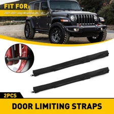 For Jeep Wrangler JK/JL/JT Pair Car Door Limiting Straps Belt Set Accessories US
