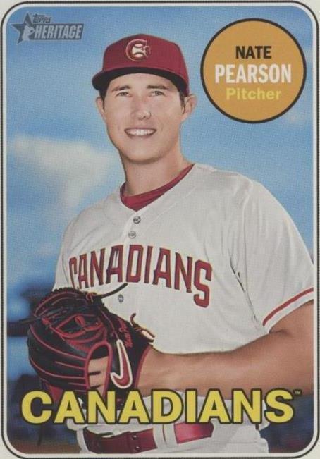 2018 Topps Heritage Minor League Edition - Nate Pearson #175 - 1 of 1